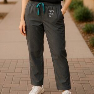 Figs | Kade‎ Scrub Pants Graphite Cargo Pocket Size XL Medical Work Uniform